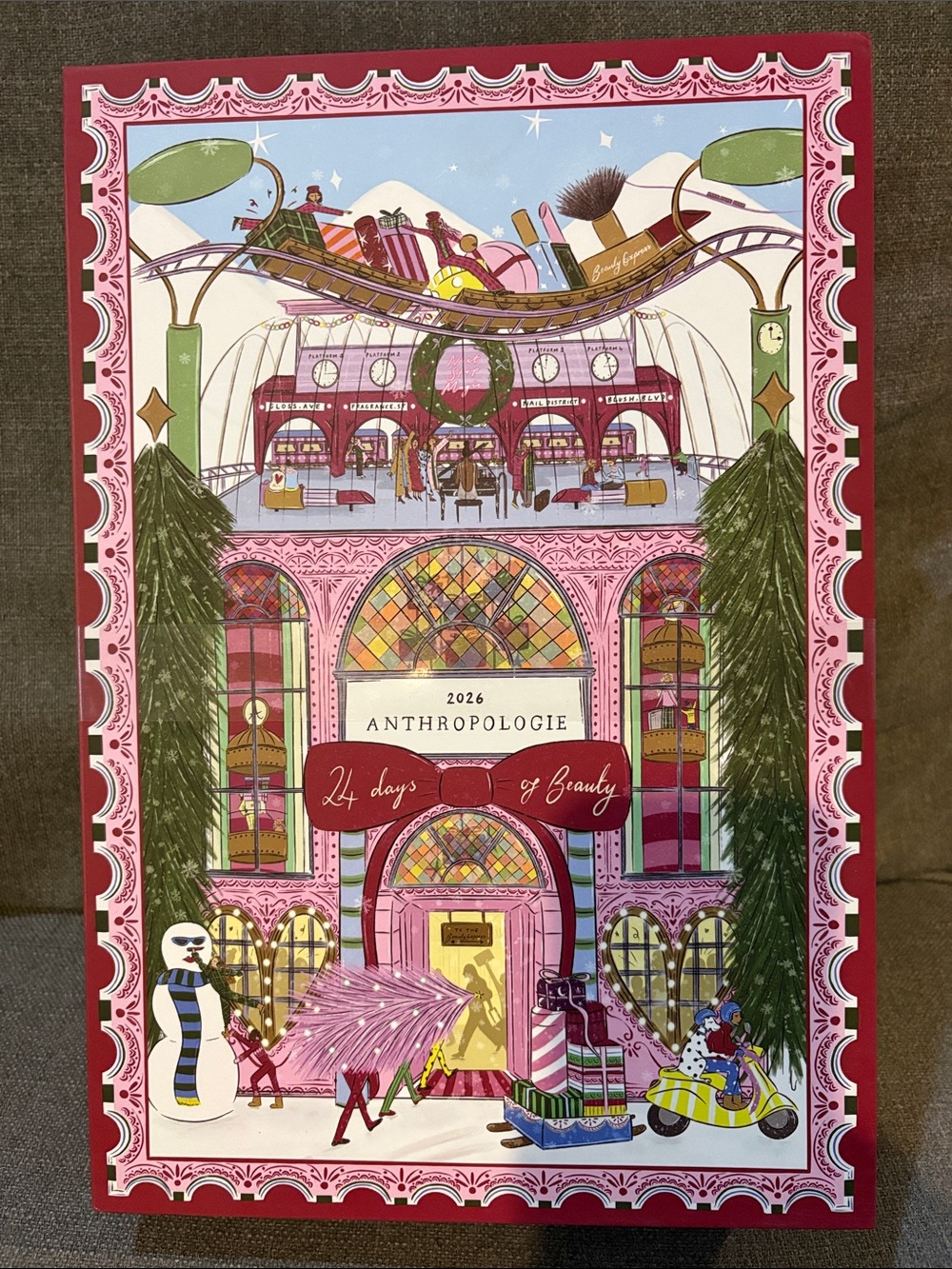 Anthropologie 2026 Beauty Advent Calendar 24 Days Christmas Holiday - NEW SEALED